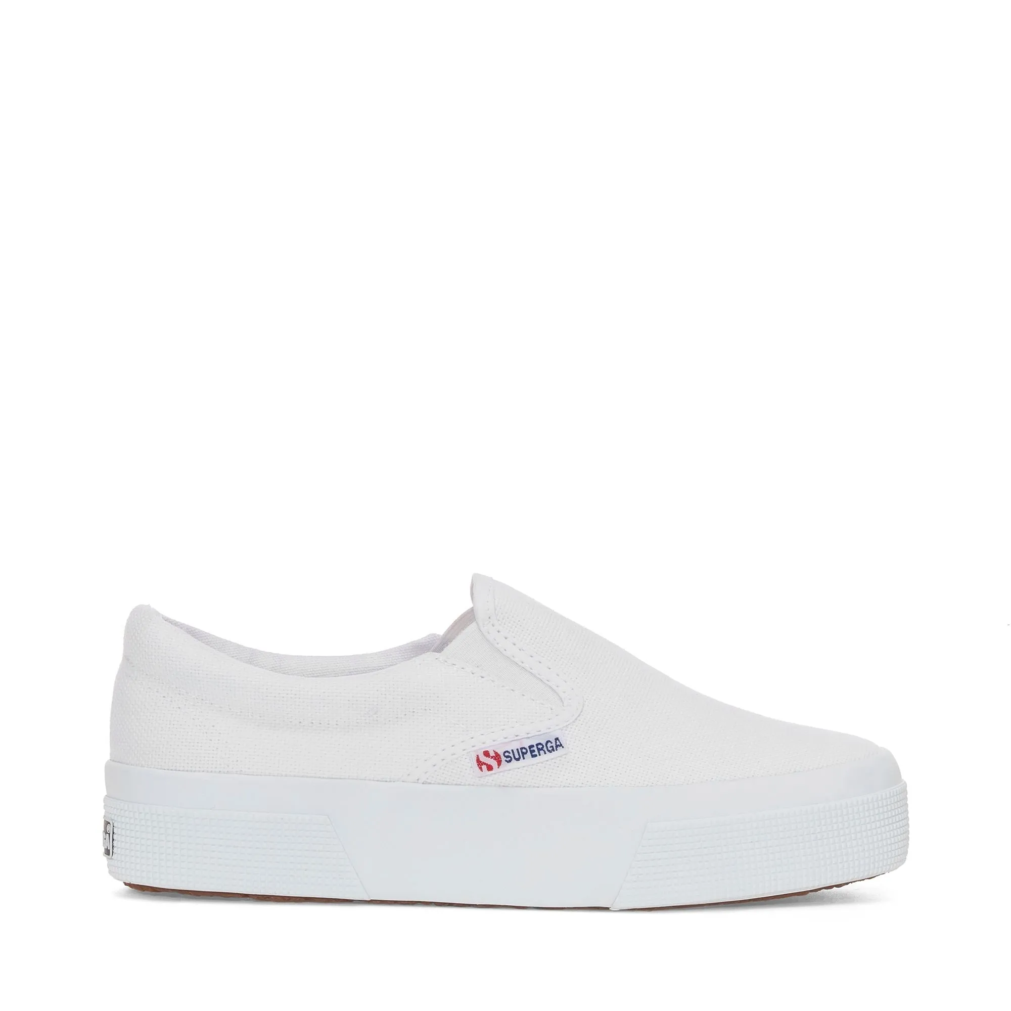 2740 PLATFORM SLIPON - Lady Shoes - Wedge - Woman - WHITE