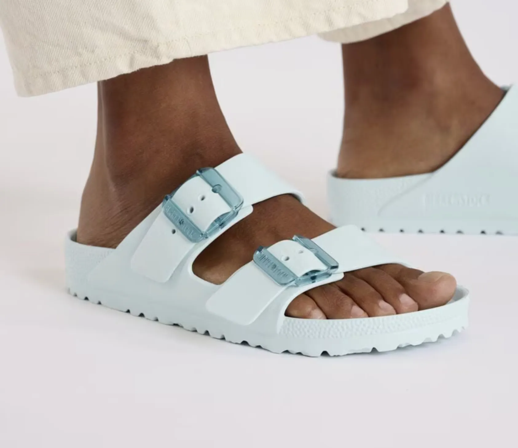 Birkenstock Arizona Stealth Buckle EVA - Surf Green