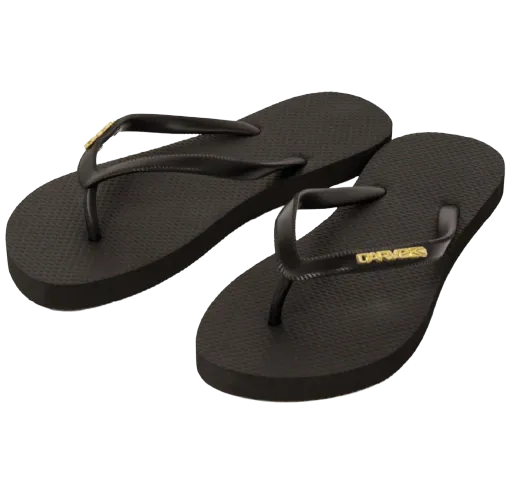 CARVE LADIES METALIC BADGE THONGS