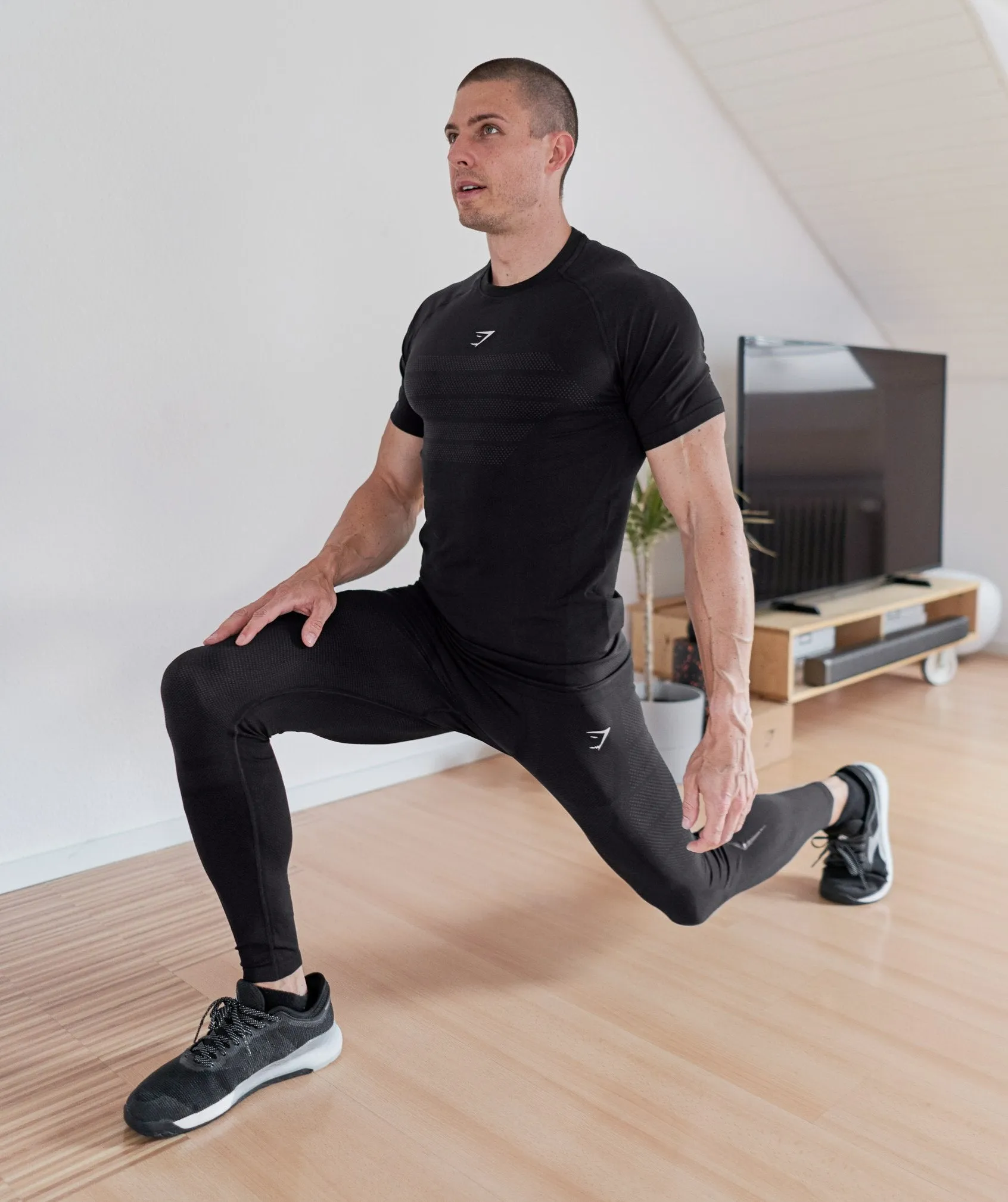 Gymshark Control Seamless T-Shirt - Black