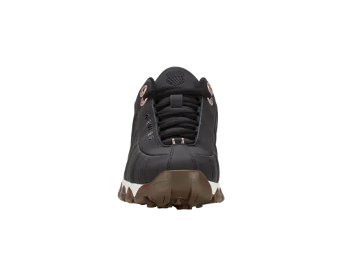K-Swiss Women's St329 Cmf Black Dark Gum Rose Gold Shoes
