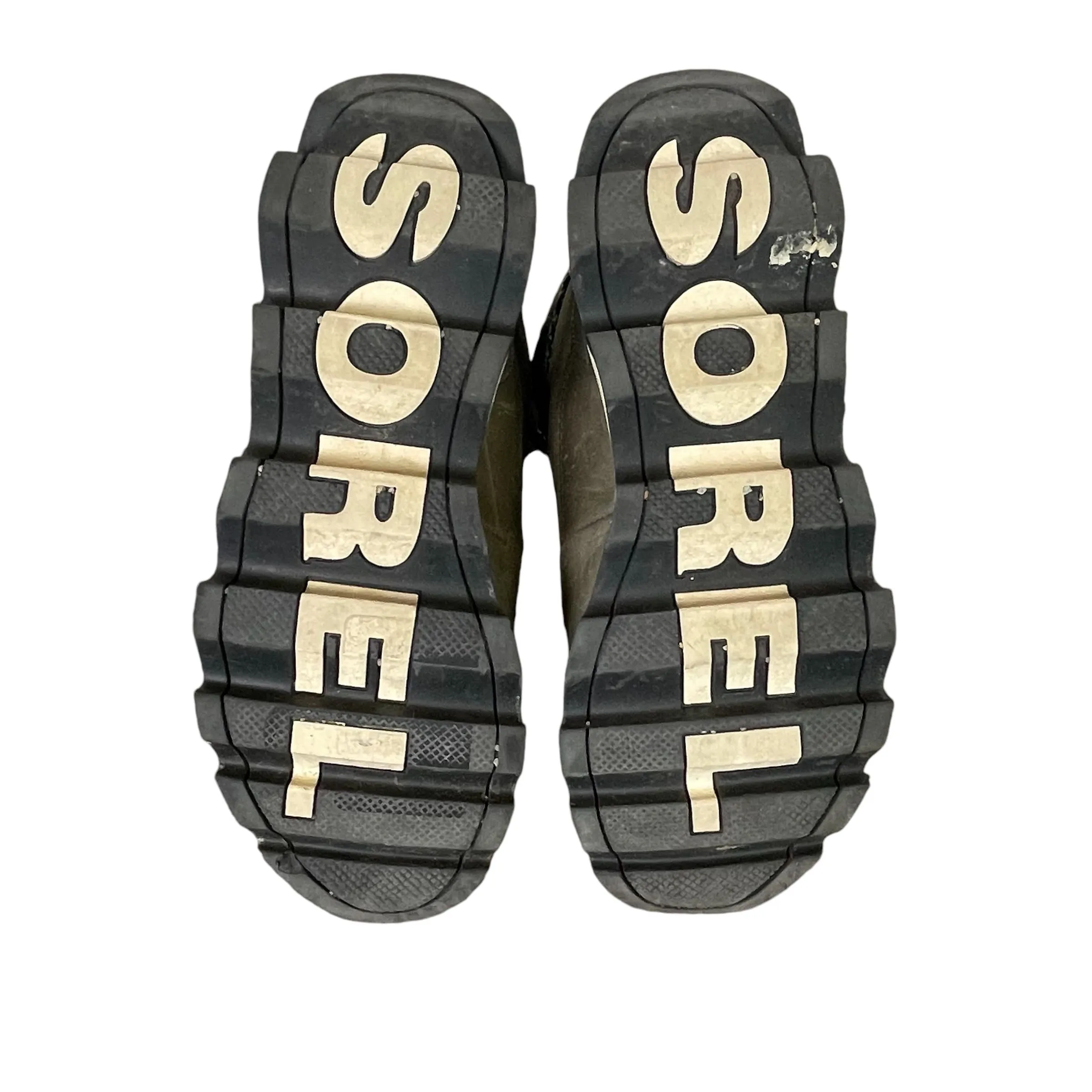 Sorel | Women's Olive Green Kinetic Conquest Waterproof Boots | Size: 7